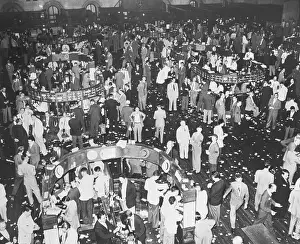 Stress Prints: Interior of New York Stock Exchange