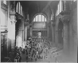 Traveler Prints: Interior of Pennsylvania Station