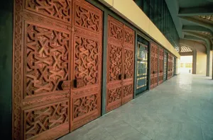 Riyadh Prints: Interior of the Royal Mosque of Riyadh