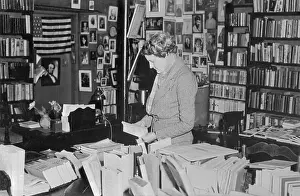 Interior of Shakespeare Book Store