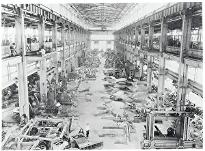 Interior of Ship Propeller Plant