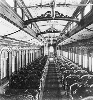 Interior of Train Coach