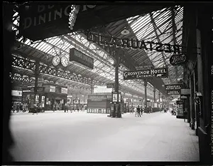 Interior Of Victoria Station/London