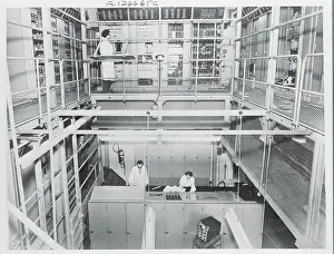 Farnborough Prints: Interior View of a Control Room
