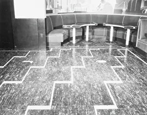 Akron Prints: Interior View of Lounge