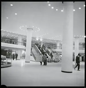 Interior View of Pennsylvania Railroad Station