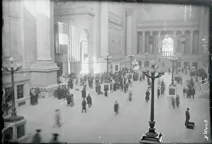 Penn Station: Echoes of Transit: Interior View of Pennsylvania Station