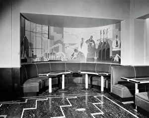 Futuristic Prints: Interior View of Rubber Room