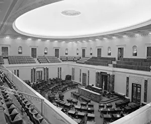 Interior View of Senate Chamber