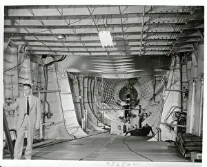 San Pedro Prints: Interior View of the Spruce Goose