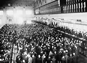 Interior View of the Tokyo Stock Exchange