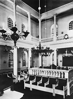 Easy Chair Prints: Interior View of Touro Synagogue