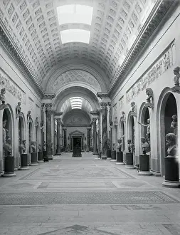 Interior View of Vatican Museum the Braccio Muovo