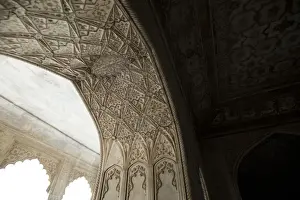 Interiors detail of Khas Mahal, Agra Fort, Agra, Uttar Pradesh, India