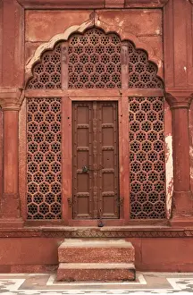 Agra Prints: The interiors of Taj Mahal, India