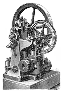 Engineering Prints: Internal combustion engine