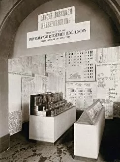 Britain Collection: International Hygiene Exhibition, Dresden, 1911, the Imperial Cancer Research Fund, London
