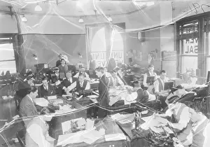Newsroom Prints: International News Service Office