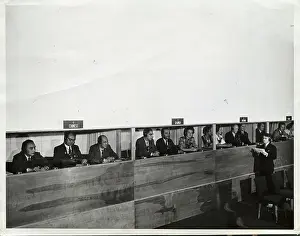 Interpreters Waiting For Speech