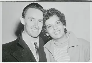 Toronto Prints: Interracial Couple Posing Together for Camera
