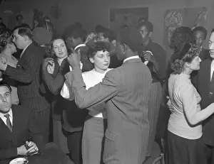 Interracial Dance Club In Paris, France