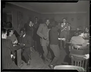Ethnic Diversity Prints: Interracial Night Club In Paris