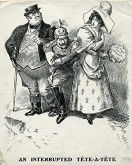 Wilhelm Ii Prints: An Interrupted Tete-A-Tete