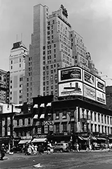 T611469 Prints: Intersection Of 42nd St. & 8th Ave