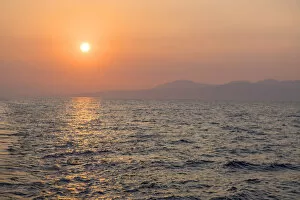 Ionian Sea at sunset, Greece