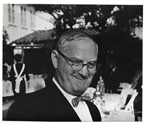 Ira Gershwin In Closeup With Glasses