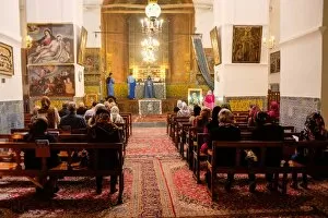 Images Dated 19th April 2015: Iranian Armenians, Sunday morning mass in the church
