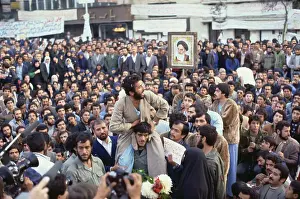 Iranian Demonstrators Protesting