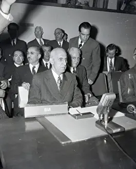 Iranian Prints: Iranian Premier Mohammed Mossaddeq