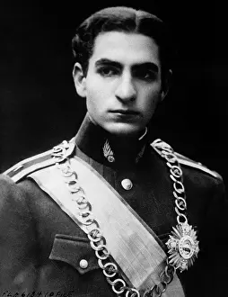 Prince Prints: Iranian Shah as a Young Prince