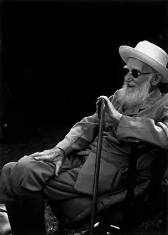 Bernard Prints: Irish dramatist George Bernard Shaw