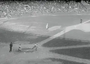 Irish Meusel During Second Inning of Baseball Game