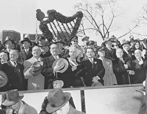Patricks Day Prints: Irish Parade with Officials in Attendance