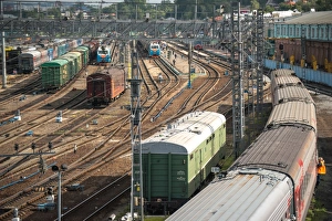 Images Dated 3rd July 2013: Irkutsk railway station, Siberia, Russia