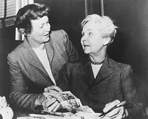 Irma S. Rombauer and Marion Rombauer Becker Smiling