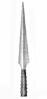 Images Dated 27th July 2016: Iron spear-head. Gotland