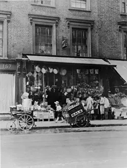 Stores Prints: Ironmongers Shop In London