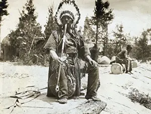 Iroquois Chief White Cloud Smoking Pipe