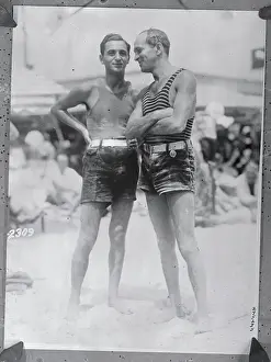 Irving Berlin with Al Jolson