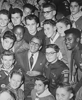Irving Berlin Standing with Others