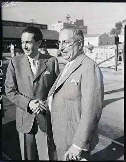 Mayer Prints: Irving Thaeberg And Louis B. Mayer