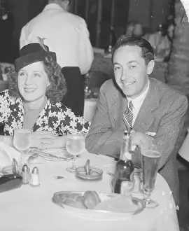 Irving Thalberg with His Wife Norma Shearer