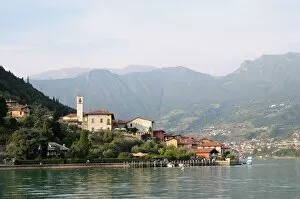 Images Dated 4th August 2015: Iseo lake, Monte Isola, Italy