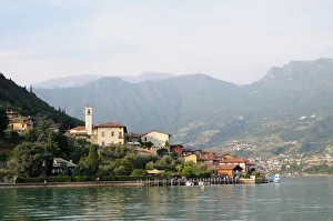 Images Dated 4th August 2015: Iseo lake, Monte Isola, Italy
