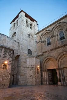 Images Dated 25th October 2015: Israel, Jerusalem, the Basilica of Holy Sepulchre