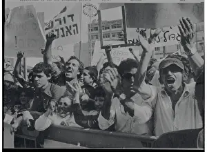 Israeli Citizens Protesting Against Prices and Taxes
